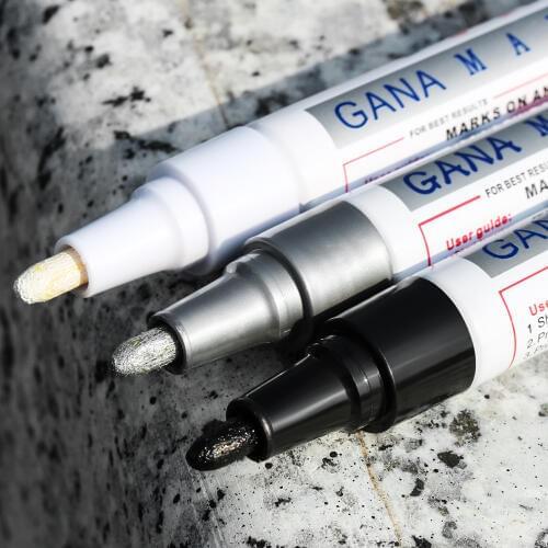 Waterproof Car Tyre Tire Tread Paint pen for peugeot 206 307 308 407 3008 508 207 208 2008 for citroen c4 c3 c5 berlingo picasso