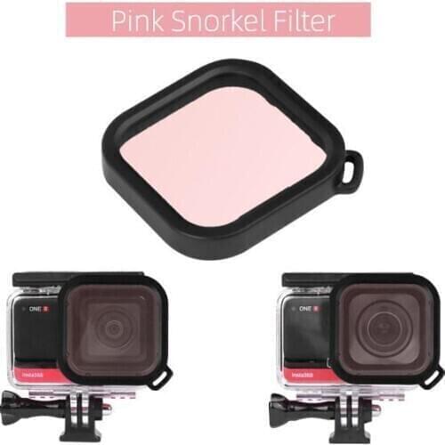 Waterproof Housings Lens Filters for Insta 360 ONE R Underwater Dive Case Accessories