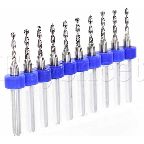 10 Pcs 1.75mm drill bit PCB Micro drill woodworking dremel drill electric mini drill