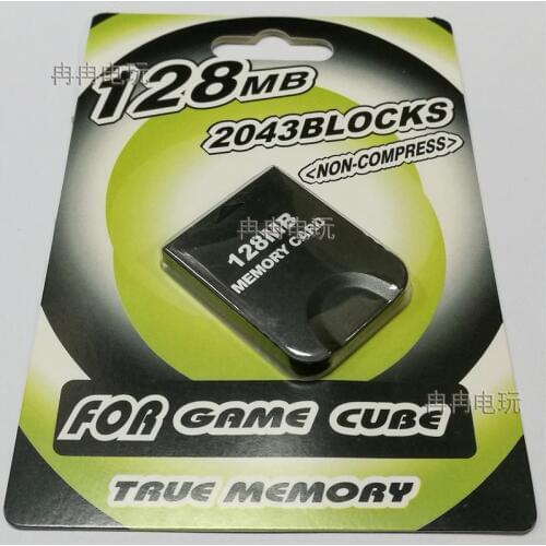 10PCS High quality 128MB Memory Card Storage Saver for Nintendo for GameCube N GC 128MB Console