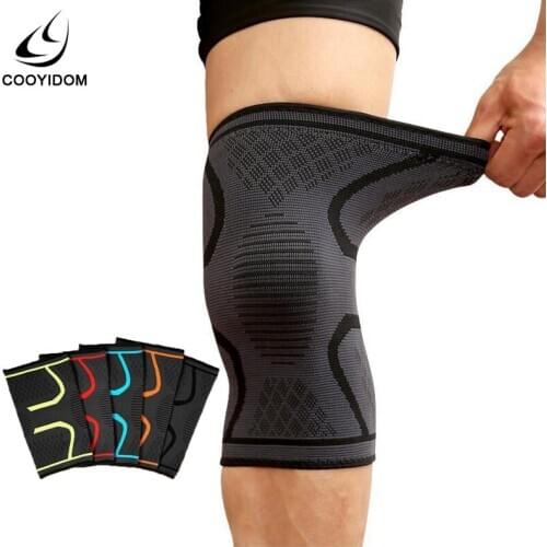 2PCS/1pair Fitness Running Cycling knee protector volleyball Outdoor Professional Protective Sports Knee Pad knee brace support