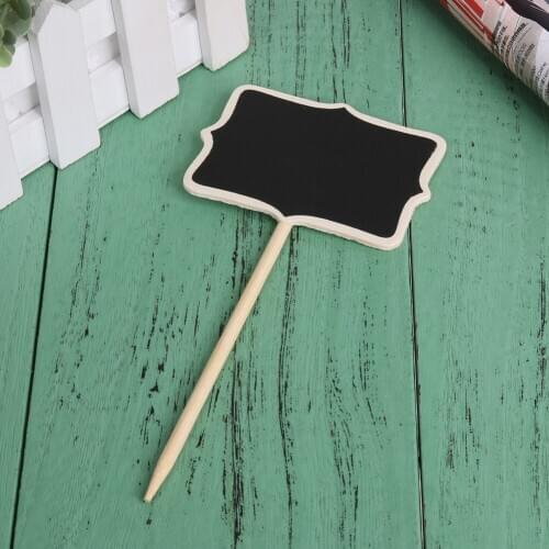 20pcs Retangle Mini Chalkboard Blackboard with Stand Wedding Place Card