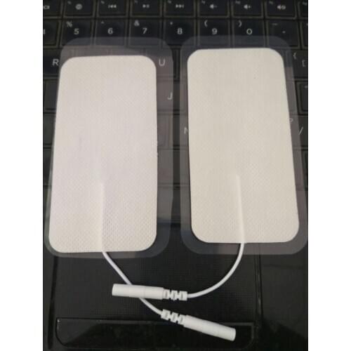 50pcs 5*10cm Large Rectangular TENS LONG LIFE PAD/ /Durable Washable Electrode Pads for/ EMS massage machine,Electric Massage