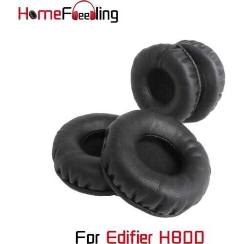 Homefeeling Ear Pads for Edifier H800 Headphones Super Soft Velour Sheepskin Leather Ear Cushions Replacement Accessories