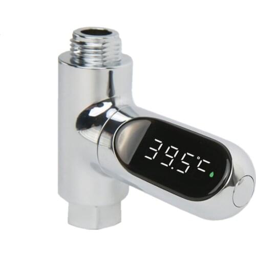 360°Rotating LED Digital Water Temperature Meter Home Hot Tub Bathing Temperature Meter Celsius/ Fahrenheit Display Screen