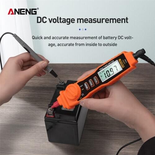 ANENG A3002 Digital Multimeter Pen Type 4000 Counts with Non Contact AC/DC Voltage Resistance Diode Continuity Tester Tool