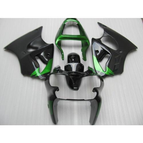 Injection mold Fairing kit for KAWASAKI Ninja ZZR600 2005 2008 ZZR 600 05 06 07 08 ABS Green black Fairings set +7gifts KG09