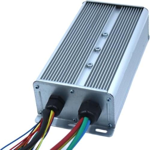 GREENTIME 24 MOSFET 48-72V 3000W 80Amax BLDC motor controller, EV brushless speed controller, sensor&sensorless