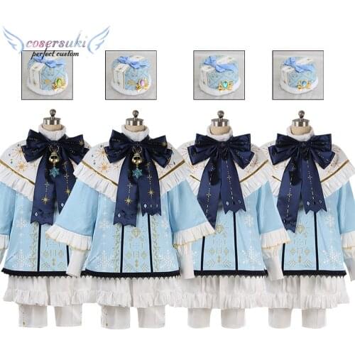 Ensemble Stars Himemiya Tori Shiratori Aira Shino Hajime Harukawa Sora Cosplay Carnaval Costume Halloween Christmas Costume