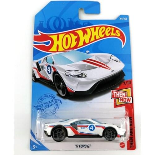 2021-164 Hot Wheels Cars 17 FORD GT 1/64 Metal Diecast Model Collection Toy Vehicles