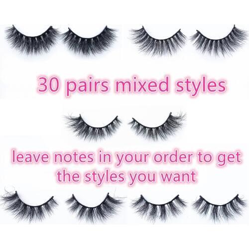 Morwalendi wholesale Mink lashes 3D false eyelashes with box daily reusable mink eyelashes new handmade cilios