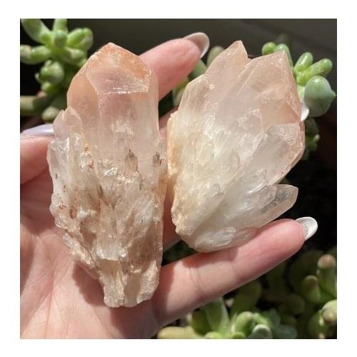 Natural White Crystal Cluster Clear Quartz Stone Mineral Healing Druse Vug Specimen Natural Pineapple Crystal