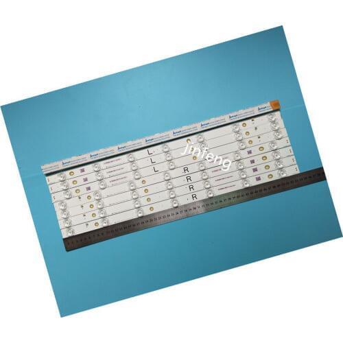 New Kit 16 PCS 7LED LED backlight strip for Panasonic TV TX-55AX630B TX-55AX630E TX-55DX600B TB55O9M 550TV01 550TV02 V4