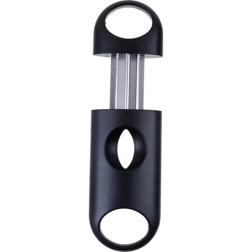 New V-Cut Clipper Port Metal V Shaped Blade Plastic Cigar Cutter Scissors Cuba Cigar Cutter Cohiba Cigar Accessories 1PC