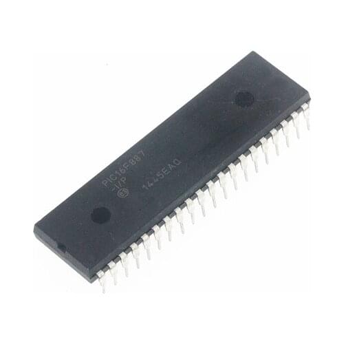 1PCS PIC16F887-I/P PIC16F887 16F887 DIP40 Embedded-microcontroller