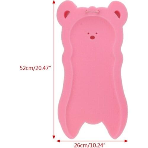 Newborn Anti-slip Sponge Pad Baby Bath Tub Bathing Pad Infant Shower Baby Care D7YD