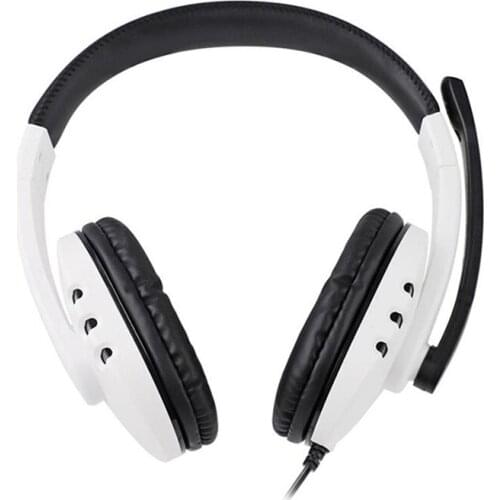 Wired Overear Gaming Headset PC Gamer 3.5mm for PS5 One PS4 PS3 NS Headphones Surround Sound Laptop Tablet PC