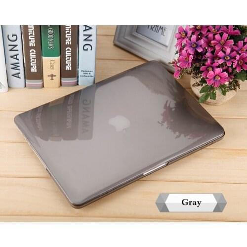 Crystal Hard Case Shell + Keyboard Cover For Apple Macbook Pro Retina 11 12 13 15" Air Touch Bar A1932 A1989 A1706 A2159 A1990