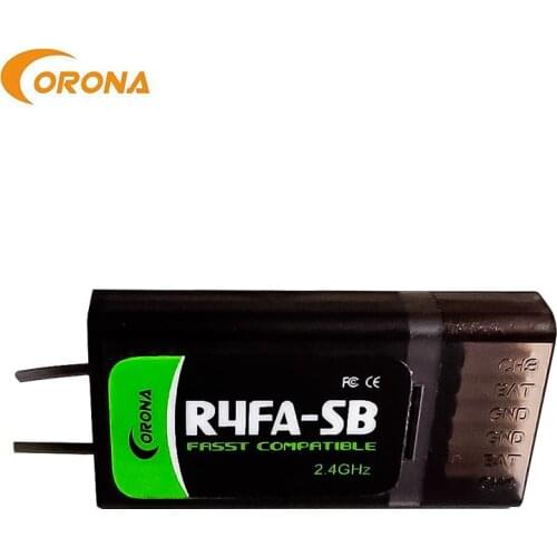Corona R4FA-SB 2.4g futaba fasst rc toys rc radio receiver compatible