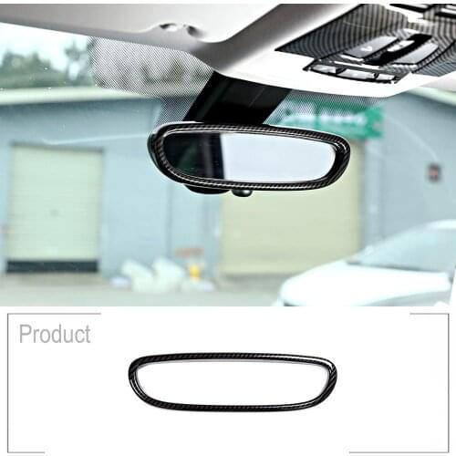 Interior Rearview Mirror Frame Cover Trim Car Accessories For BMW X1 F48 2016-2018 1 Series F20 2011-2015