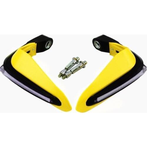 Motorcycle hand guards with LED lights, handlebar hand guard Motocross equipment for Yamaha Fz1 Fz16 Fz1N Fz6 Fz6N Fz8 Fzs Fz600