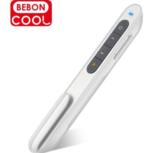 2.4GHz for Laser PowerPoint Wireless Presenter LED Red Laser USB Laser Pen PPT Remote Control for Presentation Teaching Meeting