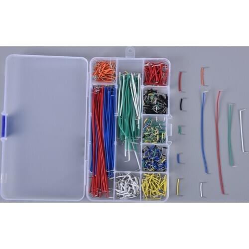 560 pcs Jumper Kits 14 Lengths Breadboard Lines Circuit Board Jumpers U Shape Cable Wire Kit For PCB Bread Board Arduino M-M D30
