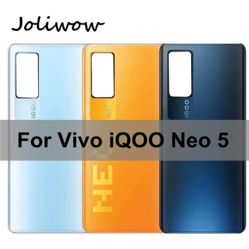 6.57" For Vivo IQOO Neo 5 5G Back Battery Cover Door Housing case Rear Glass cover for vivo iQOO Neo 3 Battery Cover