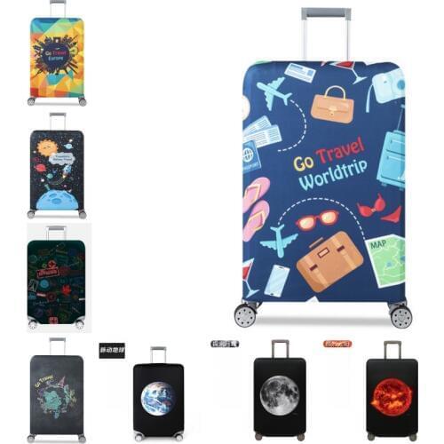 Trolley Luggage Travel Suitcase Protctive Cover Case Elastic Suitcase Protective Covers For 18-32 Inch Luggage Cover