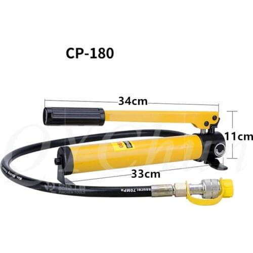 CP-180 / 390 / 700-2 / 800 Ultra High Pressure Hydraulic Manual Pump Portable Hydraulic Pump Station Electric Hydraulic Pump