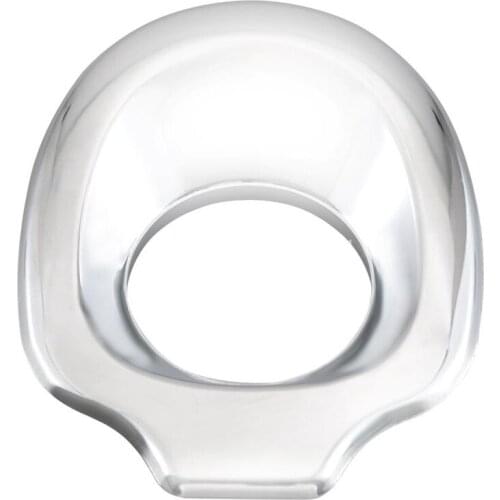 DHBH-Motorcycle Fairing Ignition Key Accent Lock Cover Decoration for Honda Goldwing GL1800 2001-2005 Chrome