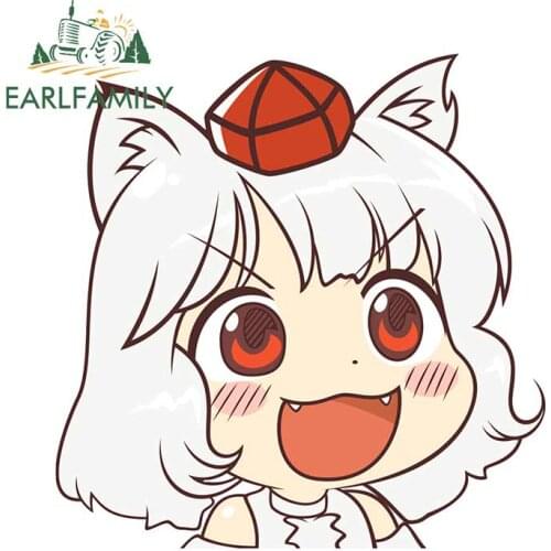 EARLFAMILY 13cm x 13cm for KonoSuba Car Stickers and Decals Fashion Occlusion Scratch Vinyl Car Wrap Suitable for VAN RV SUV