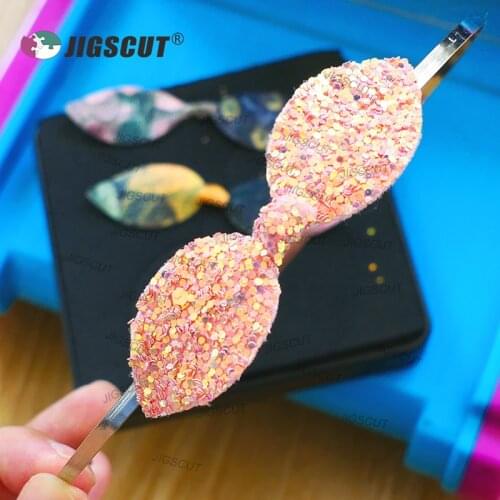 Bow shaping scrapbooking cutting die 15.8mm thick 100*100mm S-BOW0009