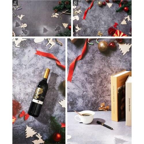 Art Photography Studio 58x87cm Two Color PVC Beverage Tableware Cosmetics Plane Background Shooting ins Style