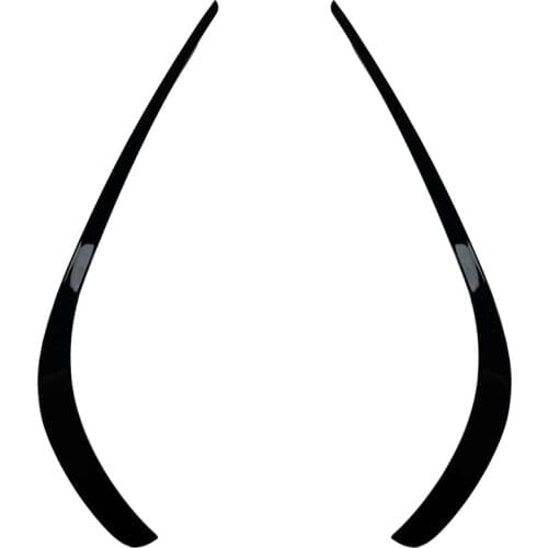 Carmonsons for Mercedes Benz CLS Class C218 X218 2014-2017 AMG Line Front Bumper Stickers Trim Cover Accessories Car Styling