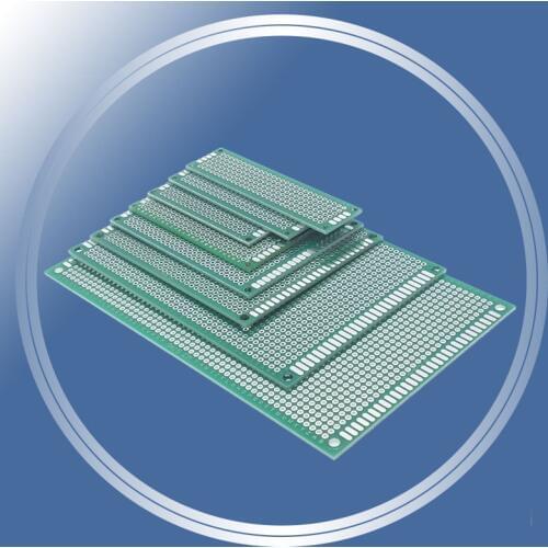 New 9x15 8x12 7x9 6x8 5x7 4x6 3x7 2x8cm Double Side Prototype Diy Universal Printed Circuit PCB Board Protoboard For Arduino