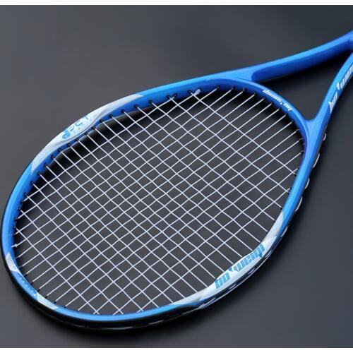 Professional Unisex Carbon Aluminium Alloy Tennis Racket For Adult Men Women Training Rackets Racquet Padel 50-55LBS Top Quality
