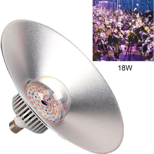 Grow E27 Flower Growing Plant Full Spectrum Light Lamp LED Vegetable Greenhouses Bulb Hydroponic Threaded Base 12W