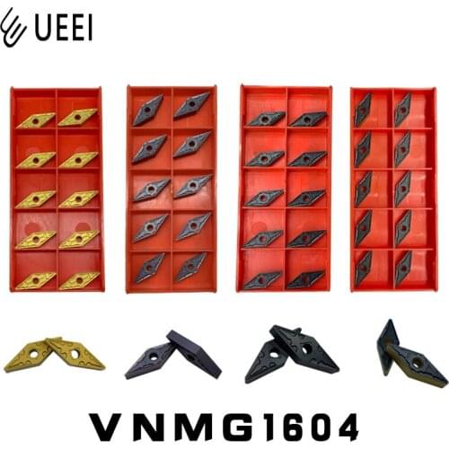 10PCS VNMG Lathe insert VNMG160404 VNMG160408 PM TM PC4025 1125 4125 4225 High quality carbide blade For CNC turning