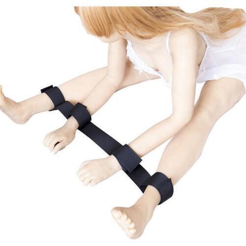 Adult Games Fetish Sex Flirt Toys BDSM Sexy Wrist Ankle Cuffs Kit tuning Erotic Sex Toys For Couples