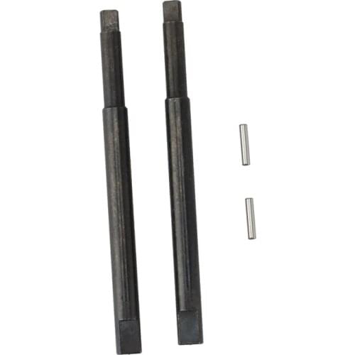 2Pcs Hard Steel Rear Axle Drive Shaft for Redcat GEN8 1/10 RC Crawler Car Upgrades Parts Accessories