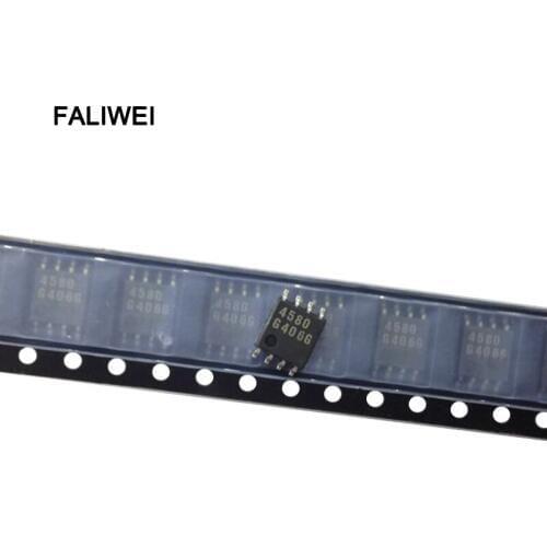 50PCS/LOT NJM4580M 4580 SOP8 Good quality