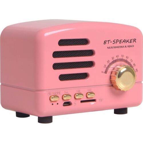 BT01 Retro Convenient Card Compatible With Wireless Mini Speakers Stereo Wireless Bluetooth Speaker