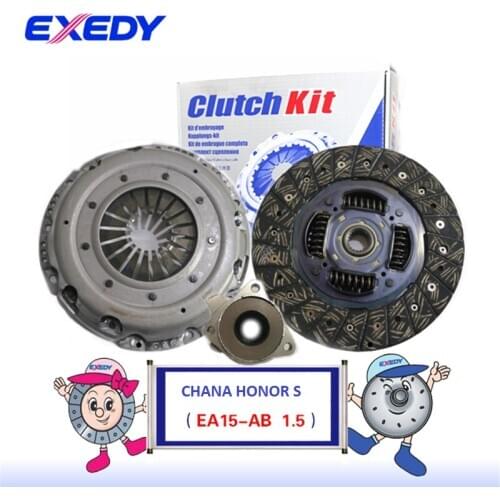 CA386262BLJ0 For CHANA HONORS S EA15-AB 1.5 Clutch Disc Clutch Plate Bearing Clutch Kit Set Three Piece Set
