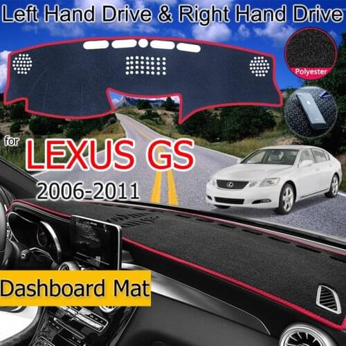 For Lexus GS GS300 GS430 GS450h GS350 GS460 2006~2011 Anti-Slip Mat Dashboard Cover Sunshade Dashmat Accessories F Sport