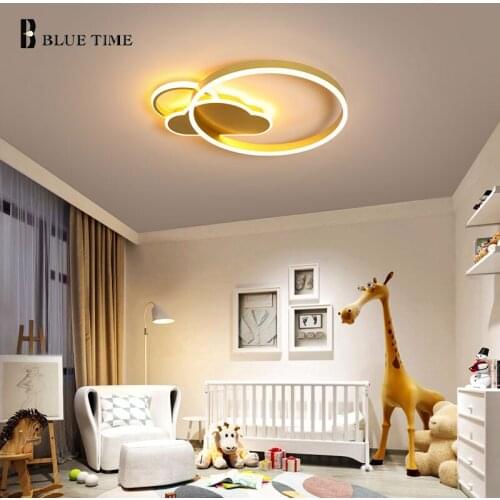 Home LED Modern Ceiling Lights For Bedroom Living Room Dining Room Flush Mount Indoor Lighting LED Lustre Ceiling Lamps