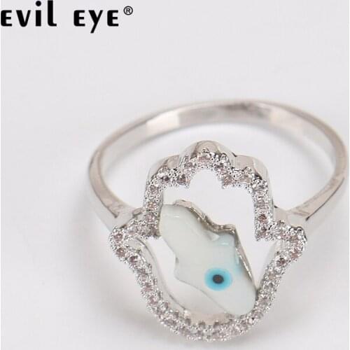 Женские серебряные кольца EVIL EYE China At AliExpress