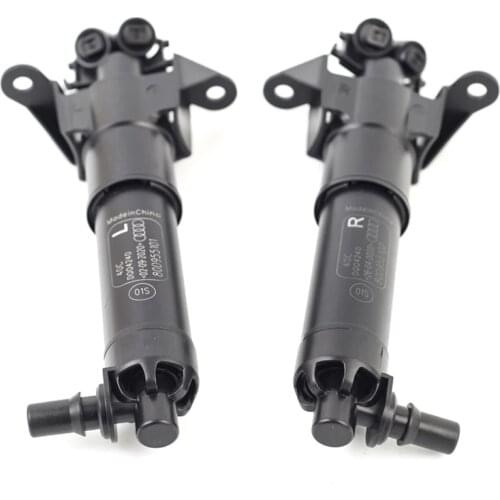 Car Headlight Washer Nozzle Car Headlamp Cleaning Jet For Audi Q5L 2018-2020 80D955101 80D955102