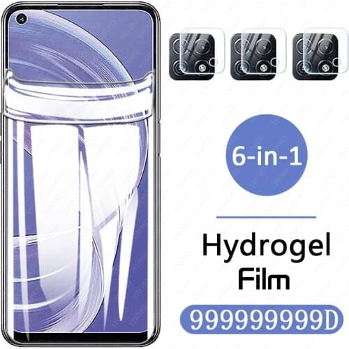 Hydrogel Film for Oppo A73 5g Full Cover Soft Screen Protector Film for Oppo A 73 73a CPH2161 Clear Camera Lens Tempered Glass