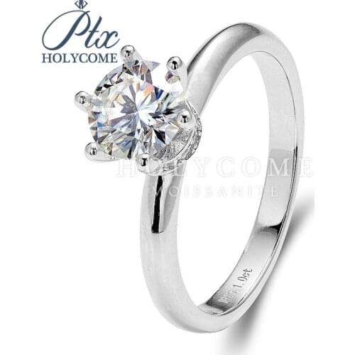 2020New design fashion Gold plated 925 silver Moissanite Ring All Size Can Customized серьги сережкикольцобраслетkolczyki брелок